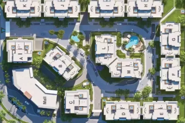 Luxury Apartments for Sale in Amorada Compound New Cairo